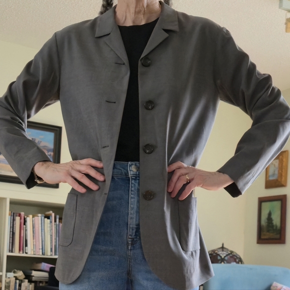 Jil Sander Gray Jacket - Picture 4 of 9
